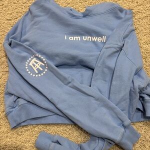 Blue Crew Neck Sweater